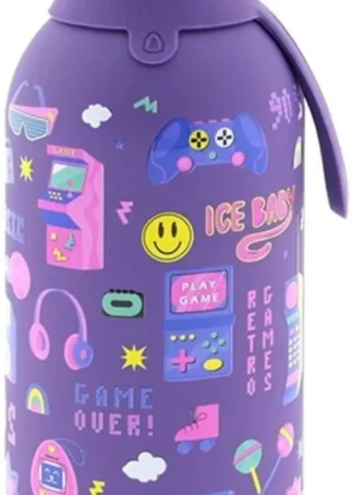 BOTELLA TERMICA 500ML NAZARENE GAMERS 90S LIFE