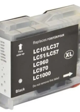 CARTUCHO TINTA COMPATIBLE BROTHER LC970BK LC1000BK NEGRO