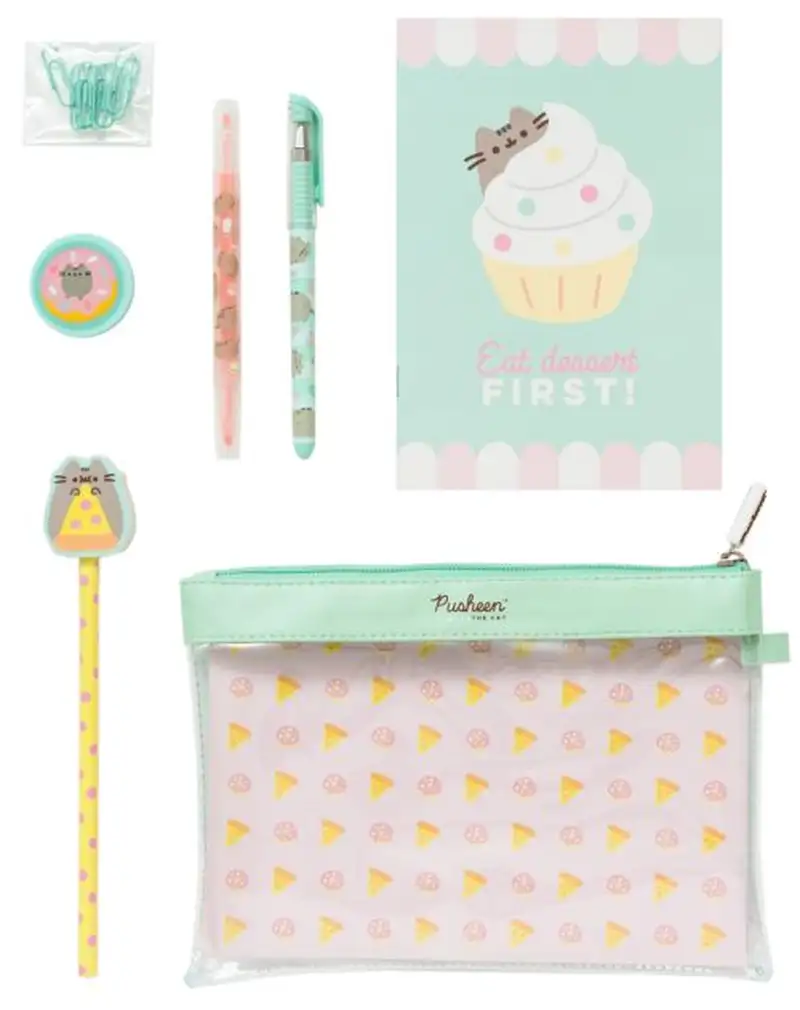 SUPER SET DE PAPELERIA PUSHEEN FOODIE COLLECTION