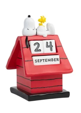 CALENDARIO PERPETUO 3D SNOOPY DOGHOUSE