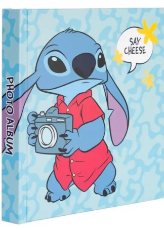 ALBUM FOTO 16X16CM 24 PAGINAS AUTOADHESIVAS DISNEY STITCH