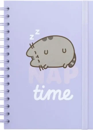CUADERNO TAPA FORRADA A5 PUSHEEN MOMENTS COLLECTION