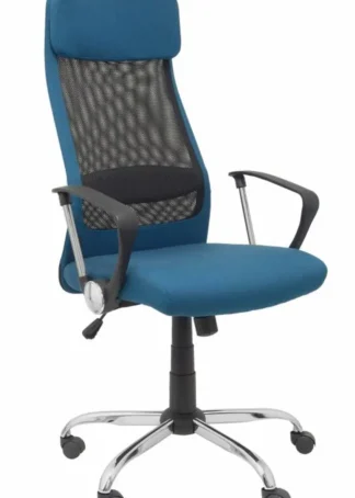 SILLA ESTERAS TELA TURQUESA