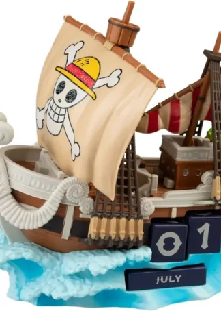 CALENDARIO PERPETUO 3D ONE PIECE NETFLIX GOING MERRY