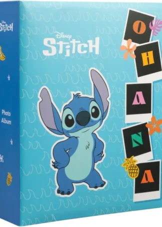 ALBUM DE FOTOS 304 BOLSILLOS 13X20CM DISNEY STITCH