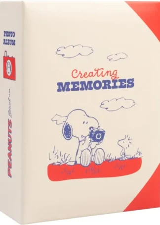 ALBUM DE FOTOS 100 BOLSILLOS 10X15CM SNOOPY FRIENDSHIP