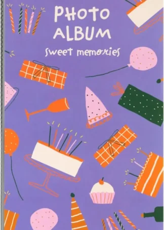 ALBUM DE FOTOS SOFT 96 BOLSILLOS 10X15CM SWEET MEMORIES