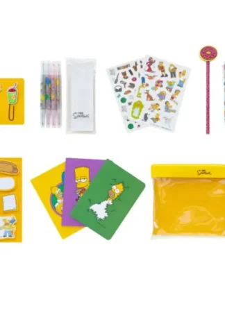 SET DE PAPELERIA THE SIMPSONS