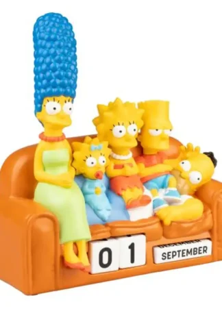 CALENDARIO PERPETUO 3D THE SIMPSONS FAMILIA