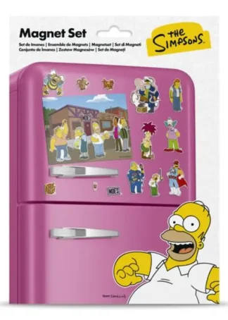 SET DE IMANES TROQUELADOS THE SIPSONS TABERNA MOE