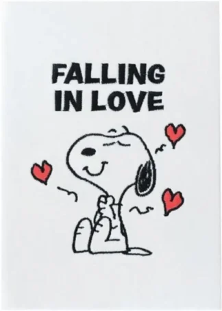 CUADERNO PREMIUM A5 TAPA FELPA SNOOPY LOVE COLLECTION