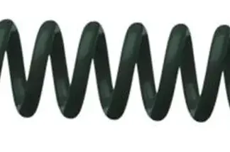 C/20 ESPIRAL PLASTICA NEGRO 18MM PASO 5:1