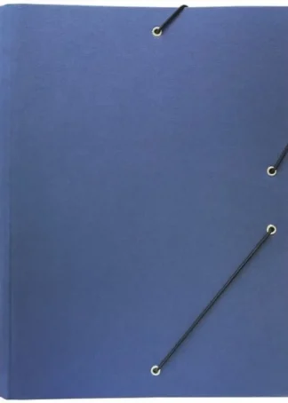 CARPETA CLASIFICADORA GOMAS Y SOLAPAS Fº AZUL