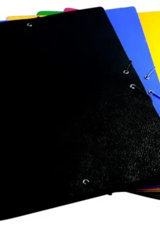 CARPETA DIBUJO A2 CARTON GOFRADO GOMAS S/SOLAPAS AZUL