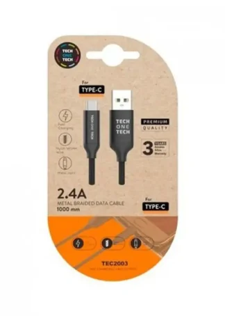 BLISTER CABLE DE DATOS USB- C (MULTI) 1M COLOR NEGRO