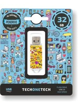 PENDRIVE 32GB USB 2.0 EMOJIS