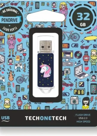 PENDRIVE 32GB USB 2.0 UNICORNIO DREAM