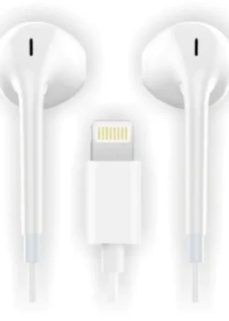 AURICULARES HIP BLANCOS LIGHTNING COMPATIBLES CON APPLE
