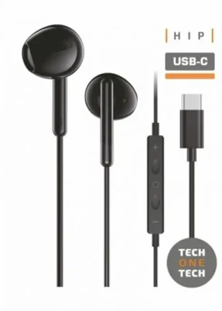 AURICULARES HIP TECH NEGROS INTRAUDITIVOS