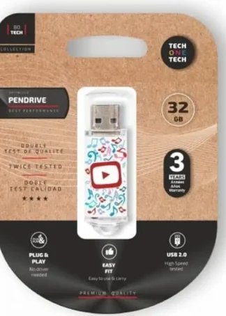 PENDRIVE 32GB USB 2.0 VIDEO DREAM