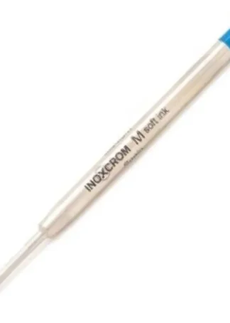 C/25 RECAMBIO METALICO BOLIGRAFO INOXCROM IN-IN NEGRO 1 MM