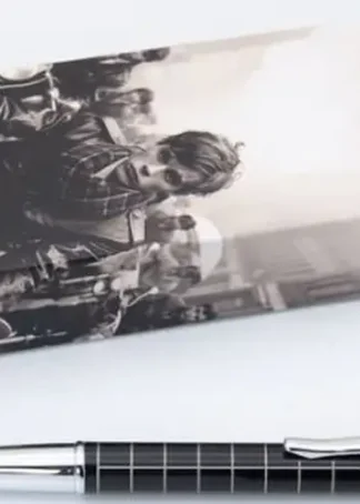 BOLIGRAFO BEAT IS BACK TARTAN NEGRO