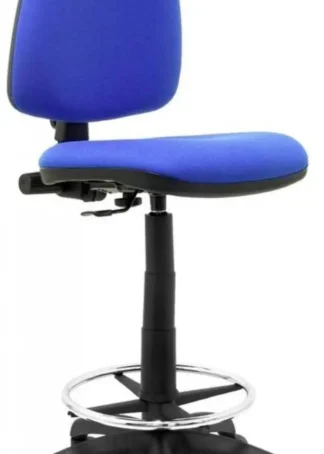 TABURETE CON RUEDAS ALARCON BALI AZUL