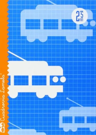 LIBRETA 4º 30H 70G CUADROVIA 2.5MM