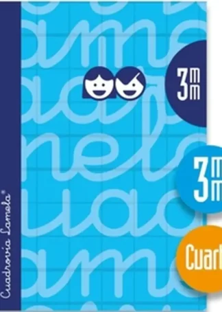 CUADERNO ESPIRAL 4º 80H 90G 3MM AZUL CUADROVIA EXTRADURA