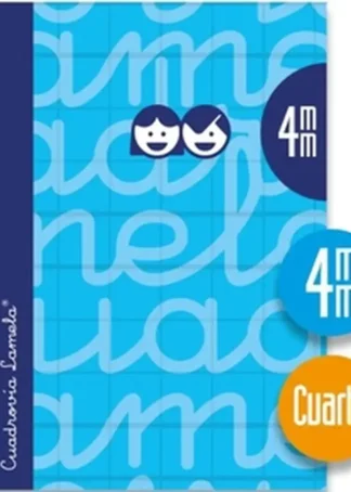 CUADERNO ESPIRAL 4º 80H 90G 4MM AZUL CUADROVIA EXTRADURA