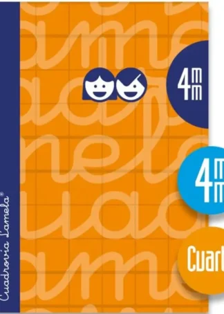 CUADERNO ESPIRAL 4º 80H 90G 4MM NARANJA CUADROVIA EXTRADURA