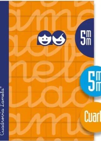 CUADERNO ESPIRAL 4º 80H 90G 5MM NARANJA CUADROVIA EXTRADURA