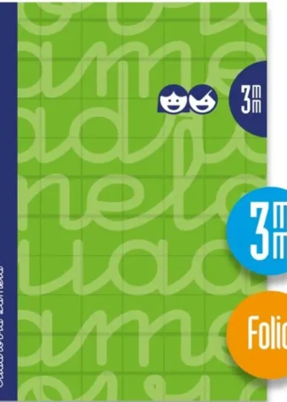 CUADERNO ESPIRAL Fº 80H 90G 3MM VERDE CUADROVIA EXTRADURA