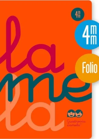 CUADERNO ESPIRAL Fº 80H 90G 4MM NARANJA CUADROVIA PP.