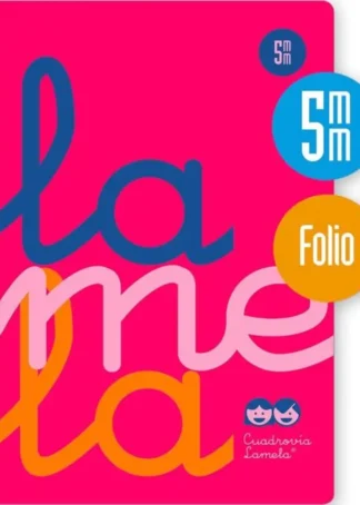 CUADERNO ESPIRAL Fº 80H 90G 5MM ROSA CUADROVIA PP.