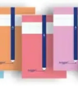 PAQ/10 LIBRETA GRAPADA A4 50H 70G CUADROVIA 4MM ERIGGAN