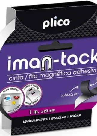 CINTA MAGNETICA ADHESIVA IMAN 20MMX1M