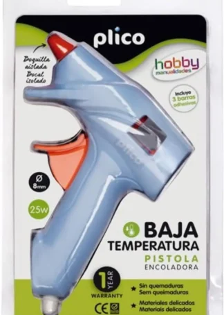 PISTOLA TERMOFUSIBLE MINI 25W BAJA TEMPERATURA