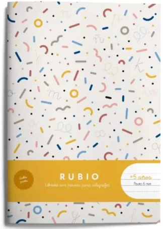 LIBRETA A5 44H 80G. PAUTA 6MM. CON MARGEN