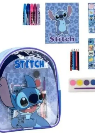MOCHILA COLOREABLE STITCH 22X23X7CM