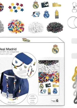 SET DE COLGANTES DIY REAL MADRID