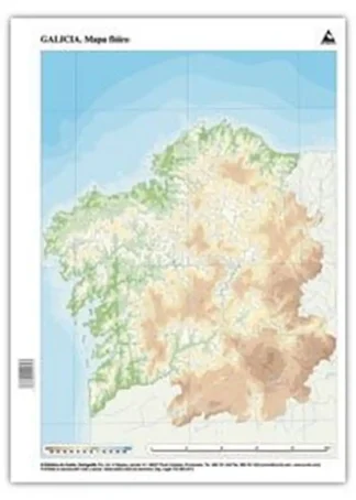 PAQ/50 MAPAS GALICIA FISICO MUDOS