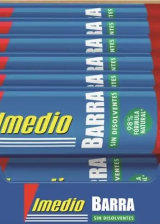 EXP 12 BARRAS PEGAMENTO IMEDIO 21G.