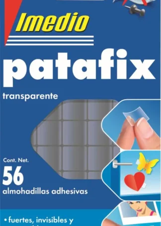 C/12 SOBRE MASILLA ADHESIVA TRANSPARENTE PATAFIX IMEDIO