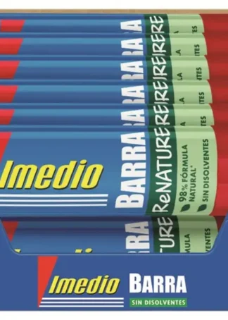 EXP 12 BARRAS PEGAMENTO RENATURE IMEDIO 21G.