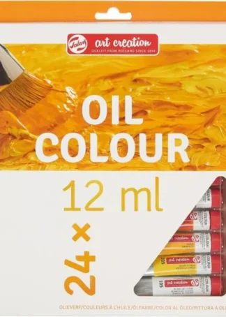 ESTUCHE 24 TUBOS OLEO 12 ML ART CREATION COLORES SURTIDOS