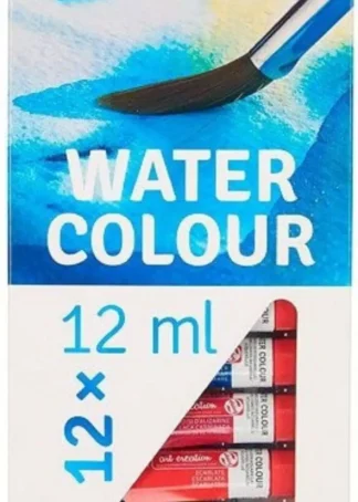 ESTUCHE 12 TUBOS ACUARELA 12 ML ART CREATION COLORES SURTID