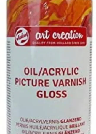 BARNIZ EN SPRAY BRILLO 400ML PARA OLEO Y ACRILICO