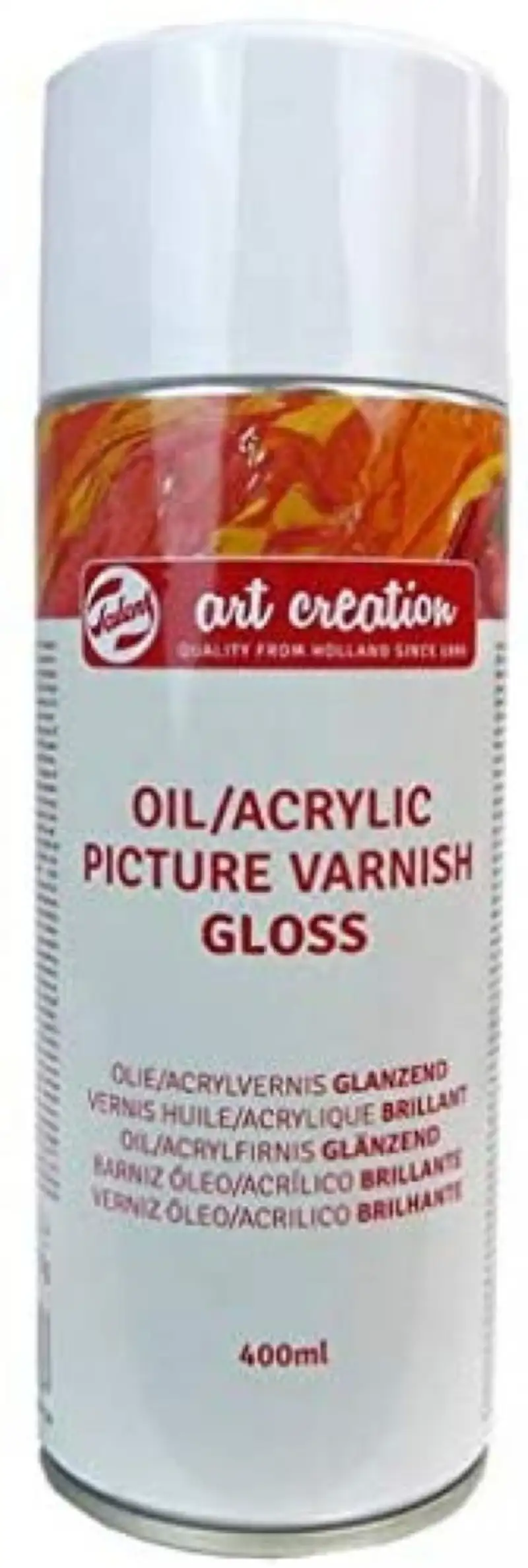 BARNIZ EN SPRAY BRILLO 400ML PARA OLEO Y ACRILICO