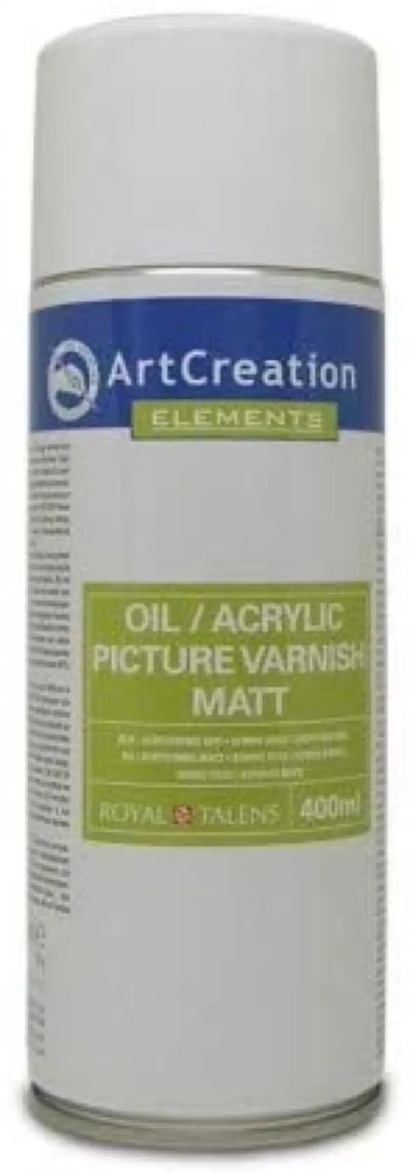 BARNIZ EN SPRAY MATE 400ML PARA OLEO Y ACRILICO